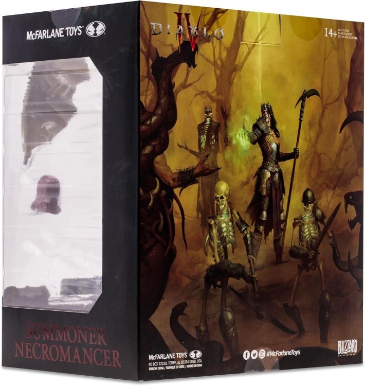 Фигурка McFarlane Diablo IV Summoner Necromancer Epic Figure Диабло Некромант 20 см. Фигурка McFarlane Diablo IV Summoner Necromancer Epic Figure Диабло Некромант 20 см.