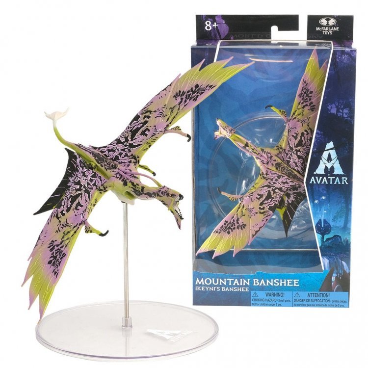Фігурка McFarlane Toys Avatar: Way of Water - Mountain Banshee - Ikeynis Аватар на Банші Фігурка McFarlane Toys Avatar: Way of Water - Mountain Banshee - Ikeynis Аватар на Банші
