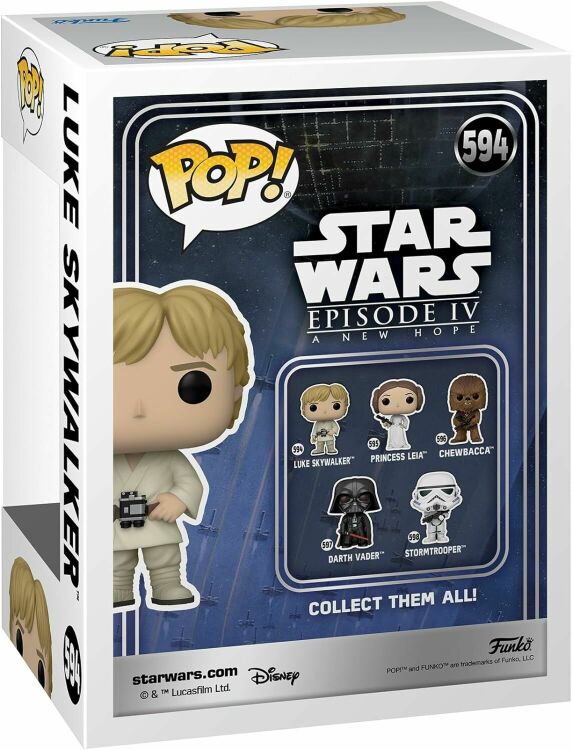 Фигурка Funko Star Wars Luke Skywalker Classics фанко Звёздные войны Люк Скайуокер 594