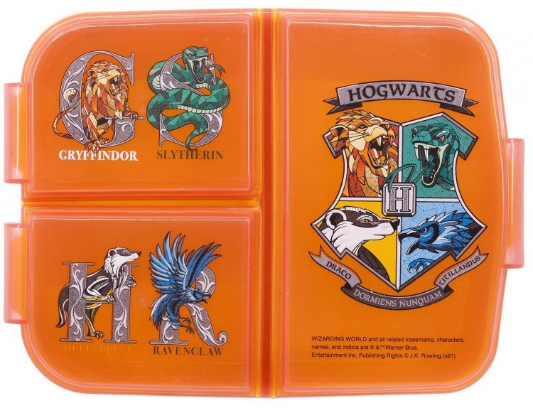 Ланчбокс Harry Potter School Shield Multi Compartment Sandwich Box Гаррі Поттер Ланчбокс Harry Potter School Shield Multi Compartment Sandwich Box Гаррі Поттер