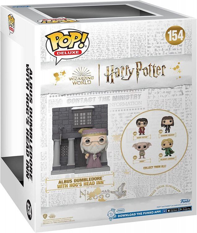 Фігурка Funko Harry Potter Hogsmeade Albus Dumbledore фанко Альбус Дамблдор 154 Фігурка Funko Harry Potter Hogsmeade Albus Dumbledore фанко Альбус Дамблдор 154