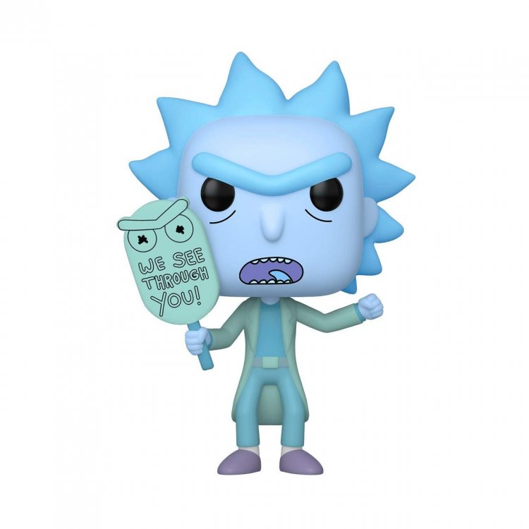 Фігурка фанк Рік і Морті Funko Pop! Rick and Morty - Hologram Rick Clone Amazon Exclusive Фігурка фанк Рік і Морті Funko Pop! Rick and Morty - Hologram Rick Clone Amazon Exclusive