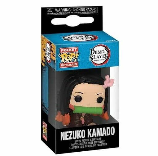 Брелок Funko Demon Slayer Keychain Nezuko Kamado Фанко Незуко Камадо Клинок, рассекающий демонов Брелок Funko Demon Slayer Keychain Nezuko Kamado Фанко Незуко Камадо Клинок, рассекающий демонов