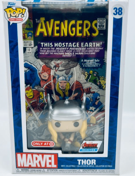 Фігурка Funko Pop Marvel Comic Cover Thor Фанко Тор Exclusive 38 Фігурка Funko Pop Marvel Comic Cover Thor Фанко Тор Exclusive 38