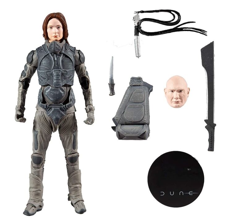 Фігурка McFarlane Toys Dune: Lady Jessica Action Figure with Build A Glossu Beast Rabban фільм Дюна