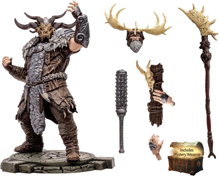 Фигурка McFarlane Diablo IV Landslide Druid Common Figure Диабло Друид 20 см. 