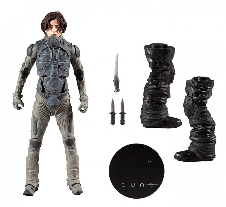 Фігурка McFarlane Toys Dune: Paul Atreides Action Figure with Build A Glossu Beast Rabban фільм Дюна