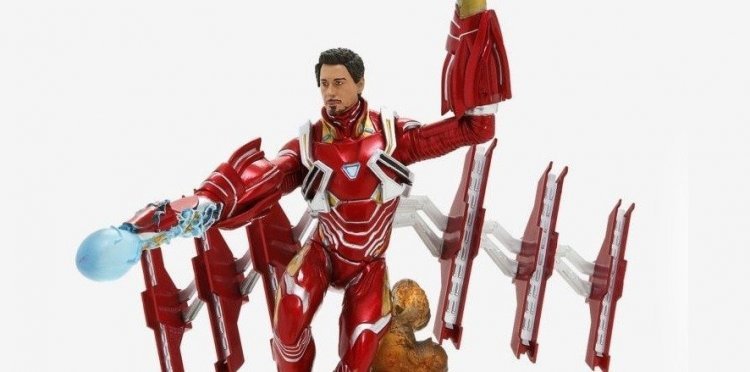 Фігурка Diamond Select Toys Marvel: Avengers Infinity War: Iron Man Mk50 Unmasked Diorama Figure Фігурка Diamond Select Toys Marvel: Avengers Infinity War: Iron Man Mk50 Unmasked Diorama Figure