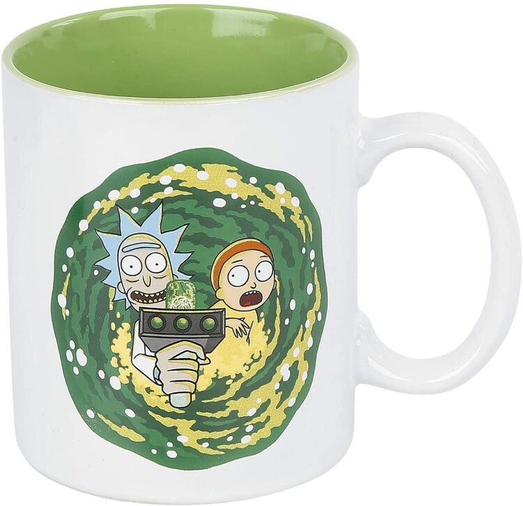 Подарунковий набір GB eye Rick And Morty Gift Box Portal Рік та Морті (склянка, чашка, 2 підсклянники) Подарунковий набір GB eye Rick And Morty Gift Box Portal Рік та Морті (склянка, чашка, 2 підсклянники)