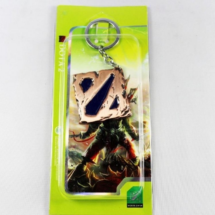 Брелок DOTA 2 Logo метал №2