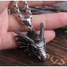 Медальон Game of Thrones Dragon Skull Targaryen Игра Престолов Дом Дракона + деревяный бокс