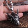 Медальйон Game of Thrones Dragon Skull Targaryen Гра Престолів Дім Дракона