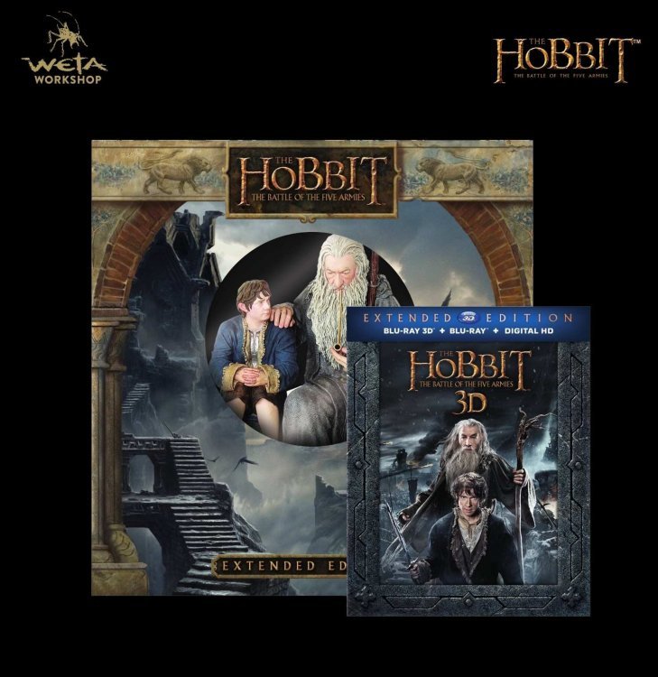 Статуэтка Hobbit Battle of the Five Armies Statue + 5-DISC BLU-RAY EXTENDED EDITION Статуэтка Hobbit Battle of the Five Armies Statue + 5-DISC BLU-RAY EXTENDED EDITION