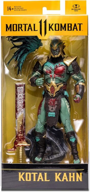 Фігурка McFarlane Mortal Kombat Kotal Kahn Bloody Action Figure 18 см.  Фігурка McFarlane Mortal Kombat Kotal Kahn Bloody Action Figure 18 см.