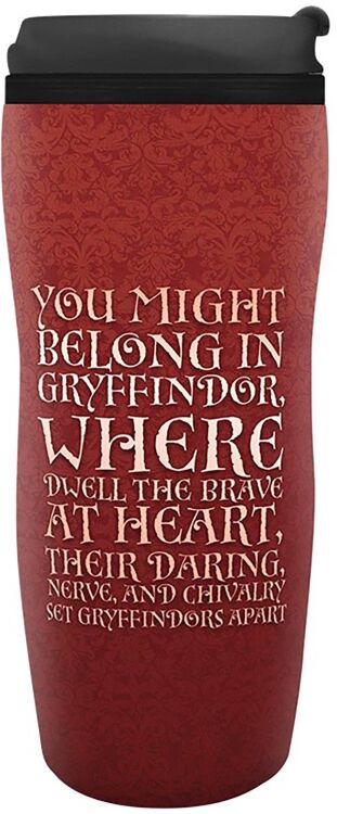Термокружка Harry Potter Gryffindor Travel Mug Гарри Поттер Гриффиндор 355 мл