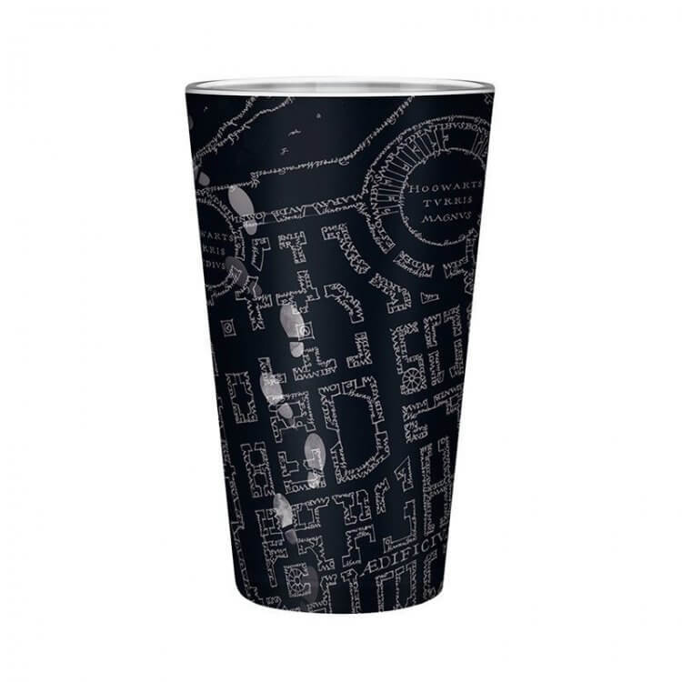 Склянка Harry Potter Marauders map Гаррі Поттер Карта мародерів 400 мл  Склянка Harry Potter Marauders map Гаррі Поттер Карта мародерів 400 мл