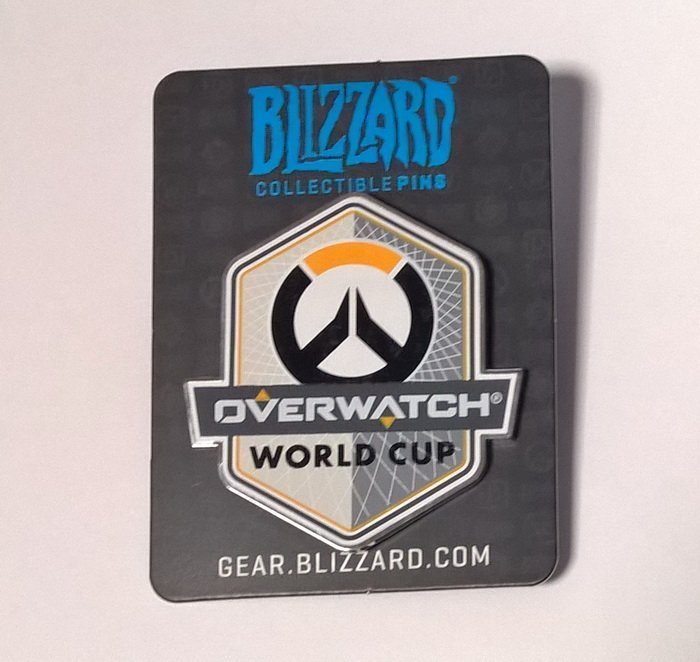 Значок 2017 Blizzcon - Overwatch World Cup Pin