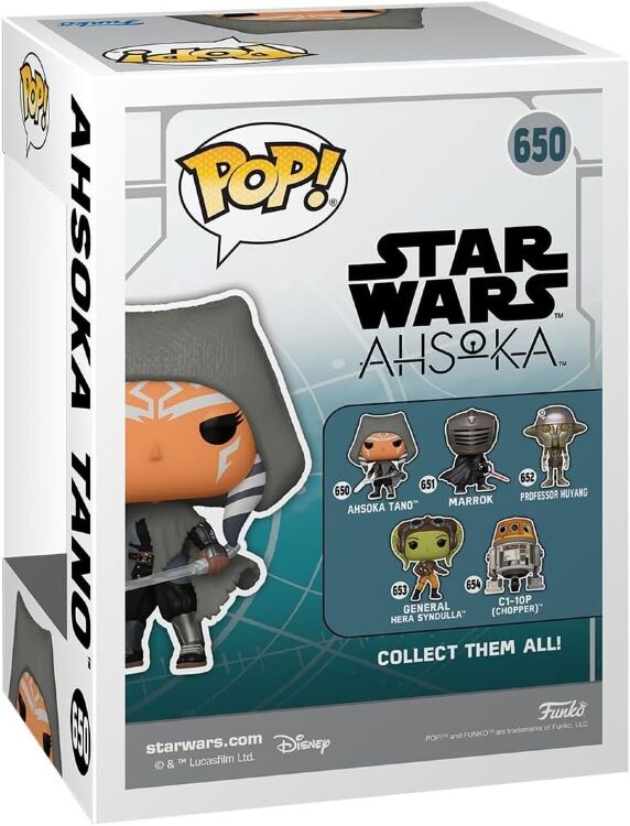Фігурка Funko Star Wars Ahsoka Tano with Dual Lightsabers Зіркові війни фанко Асока Тано 650