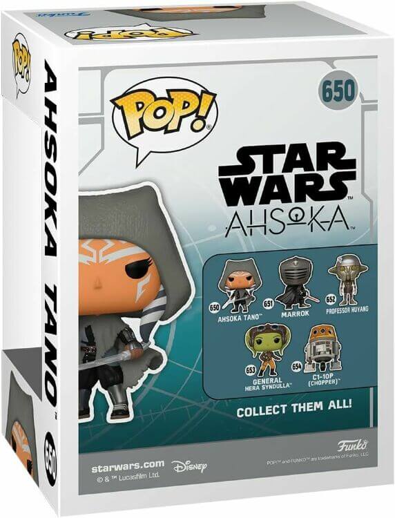 Фігурка Funko Star Wars Ahsoka Tano with Dual Lightsabers Зіркові війни фанко Асока Тано 650