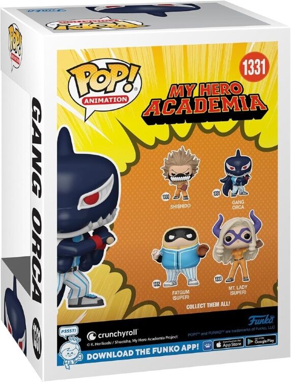 Фігурка Funko My Hero Academia Gang Orca фанко Моя Геройська Академія Ганг Орка 1331