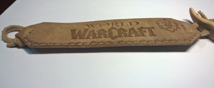 Кожаный браслет  World of Warcraft  Alliance #3