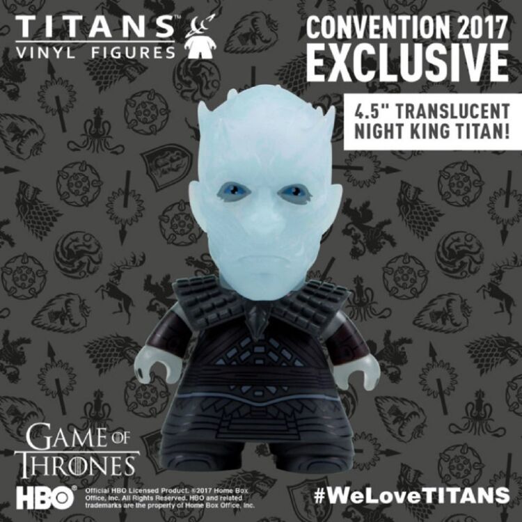 Фігурка Game of Thrones Titans Exclusive 4.5 "Night King Translucent Figure