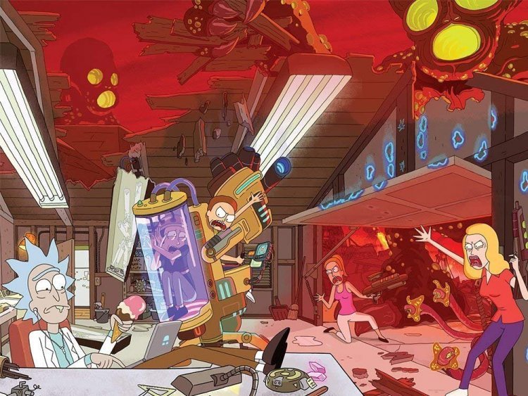 Пазл Рик и Морти Rick and Morty Puzzle (550 Piece) Пазл Рик и Морти Rick and Morty Puzzle (550 Piece)