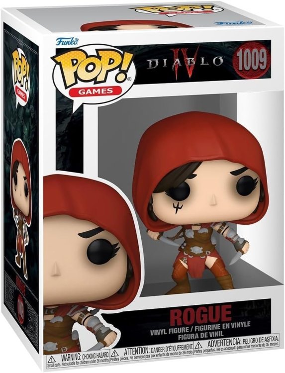 Фігурка Funko Games Diablo IV Rogue Фанко Діабло Розбійник 1009 Фігурка Funko Games Diablo IV Rogue Фанко Діабло Розбійник 1009
