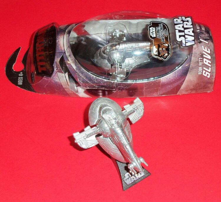 Фігурка Hasbro STAR WARS SLAVE 1 LIMITED - SILVER COLORED - 2006