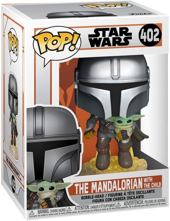 Фігурка Funko Star Wars: Mandalorian Flying with The Child фанко Зоряні війни Йода Grogu Грогу 402 Фігурка Funko Star Wars: Mandalorian Flying with The Child фанко Зоряні війни Йода Grogu Грогу 402