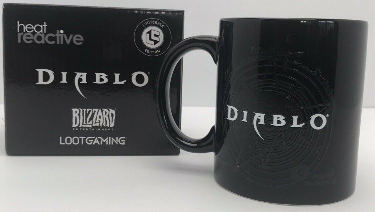 Чашка Diablo Heat Color Changing LootGaming Mug Blizzard Чашка Diablo Heat Color Changing LootGaming Mug Blizzard