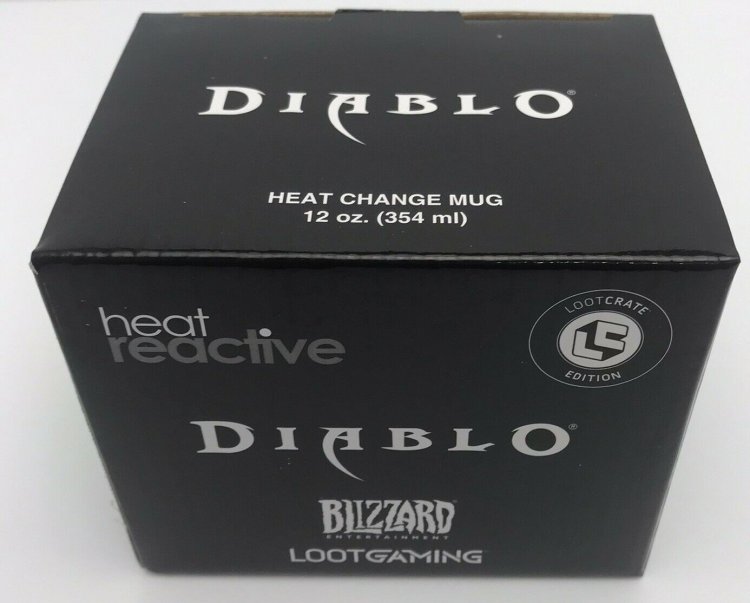 Чашка Diablo Heat Color Changing LootGaming Mug Blizzard Чашка Diablo Heat Color Changing LootGaming Mug Blizzard