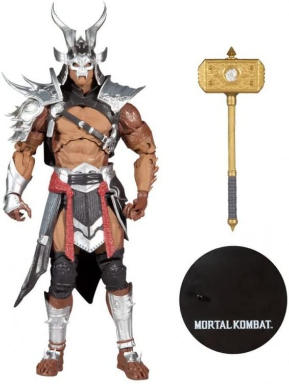 Фігурка McFarlane Toys Mortal Kombat: Shao Kahn (Platinum Kahn) Action Figure with Accessories