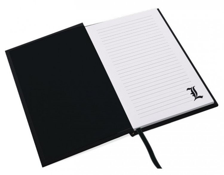 Блокнот Зошит смерті Abystyle Death Note L A5 Notebook Блокнот Зошит смерті Abystyle Death Note L A5 Notebook