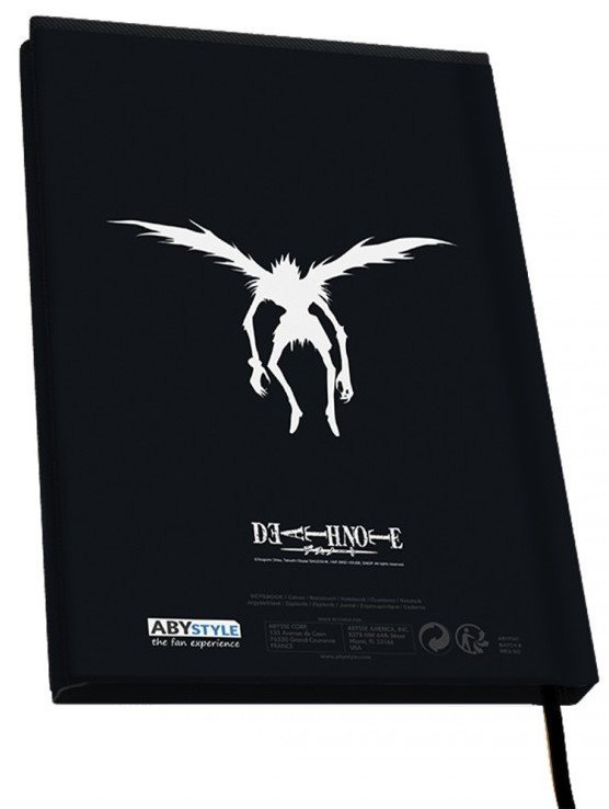 Блокнот Зошит смерті Abystyle Death Note L A5 Notebook Блокнот Зошит смерті Abystyle Death Note L A5 Notebook