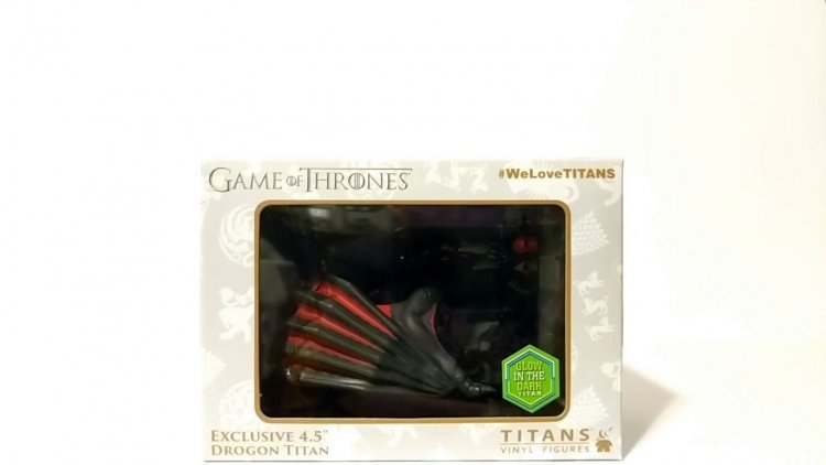 Фігурка Game of Thrones Titans Exclusive 4.5 "Drogon Glow in the Dark Figure