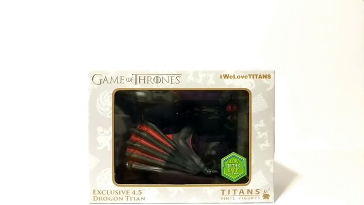 Фігурка Game of Thrones Titans Exclusive 4.5 "Drogon Glow in the Dark Figure