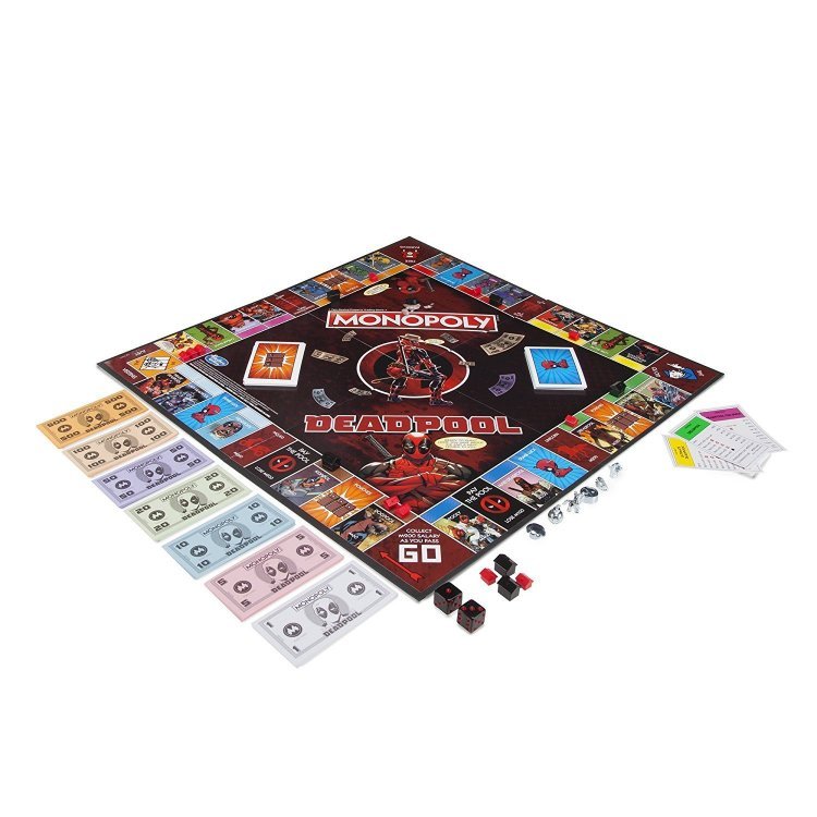Монополія настільна гра Дедпул Monopoly Game: Marvel Deadpool Edition Монополія настільна гра Дедпул Monopoly Game: Marvel Deadpool Edition