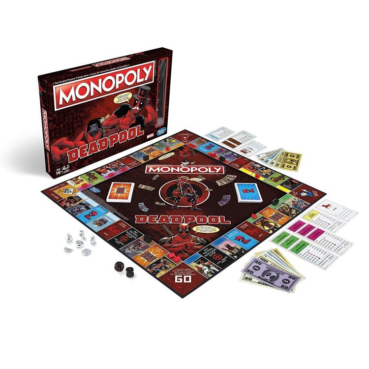 Монополія настільна гра Дедпул Monopoly Game: Marvel Deadpool Edition Монополія настільна гра Дедпул Monopoly Game: Marvel Deadpool Edition