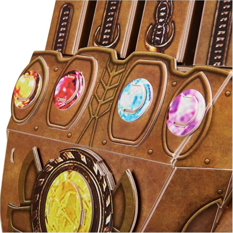 Пазл 4D Build Marvel Infinity Gauntlet puzzle 3D картон Рукавичка нескінченності 142 шт. Пазл 4D Build Marvel Infinity Gauntlet puzzle 3D картон Рукавичка нескінченності 142 шт.
