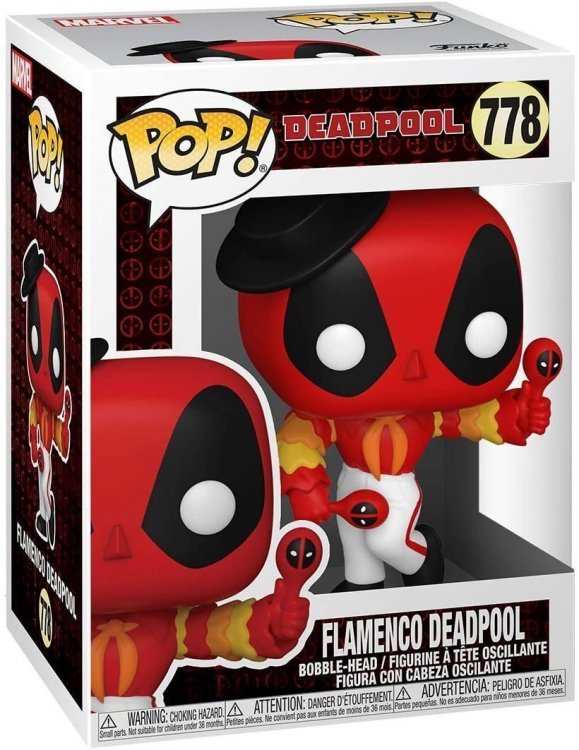 Фігурка Funko Pop Marvel: Deadpool 30th Flamenco Deadpool Дедпул фанко 778 Фігурка Funko Pop Marvel: Deadpool 30th Flamenco Deadpool Дедпул фанко 778