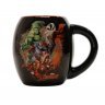 Чашка Avengers - Black 18 oz. Ceramic Oval Mug
