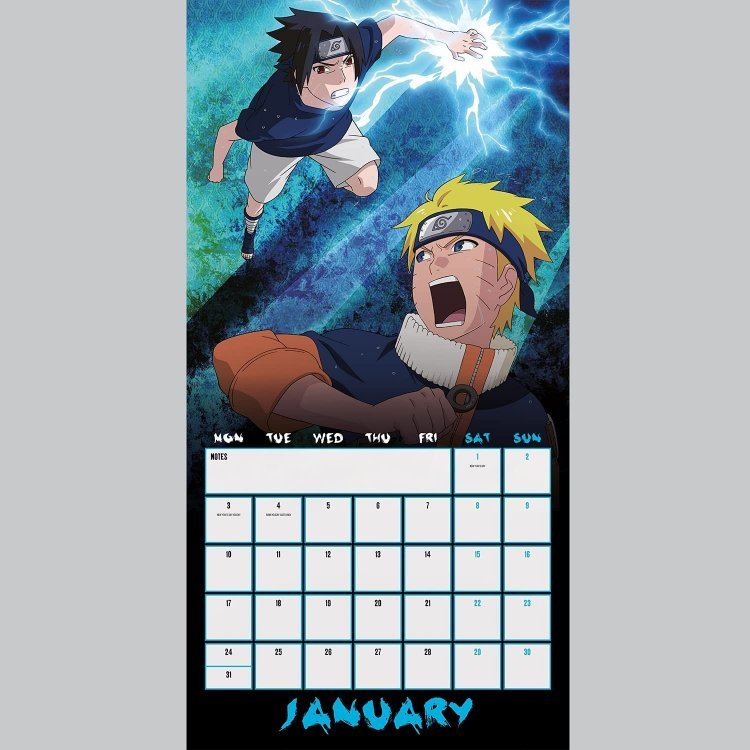 Календар Naruto Shippuden 2022 Official Calendar Календар Naruto Shippuden 2022 Official Calendar