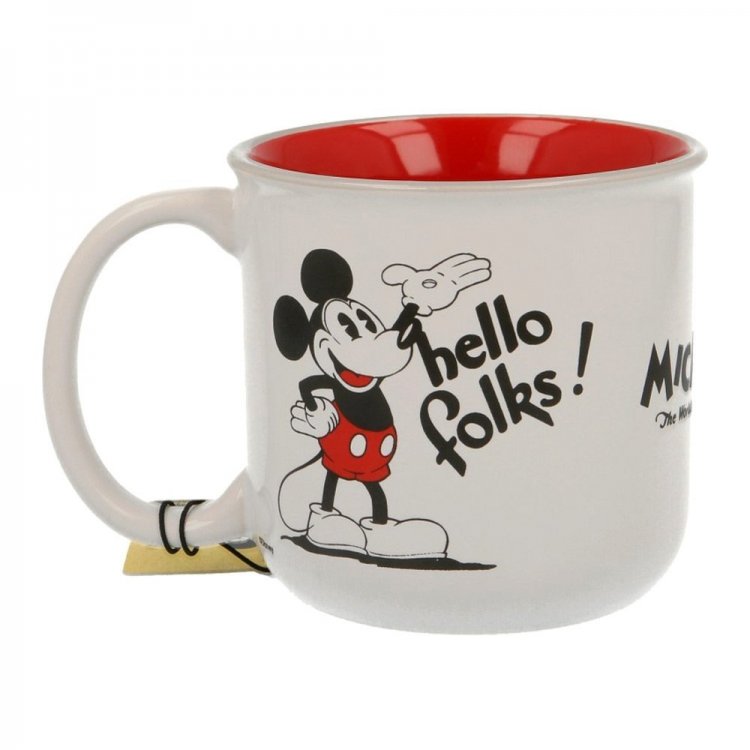 Чашка Disney MICKEY MOUSE Hello folks Mug кухоль Міккі Маус 400 мл Чашка Disney MICKEY MOUSE Hello folks Mug кухоль Міккі Маус 400 мл