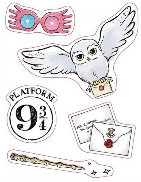 Наклейки ABYstyle Harry Potter Magical Objects 2 (Гаррі Поттер) Магічні речі Наклейки ABYstyle Harry Potter Magical Objects 2 (Гаррі Поттер) Магічні речі