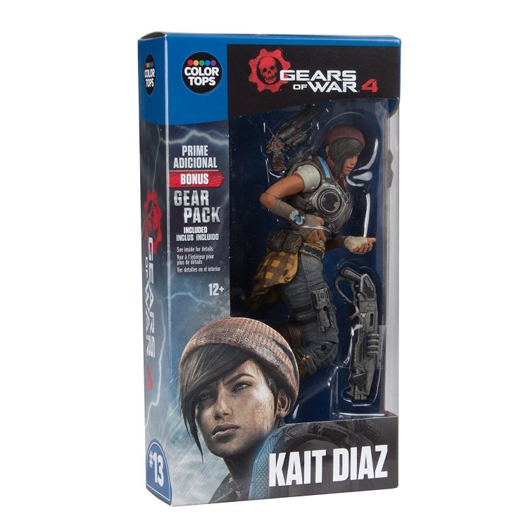 Фигурка McFarlane Gears of War 4 Kait Diaz 7" Action Figure Фигурка McFarlane Gears of War 4 Kait Diaz 7" Action Figure