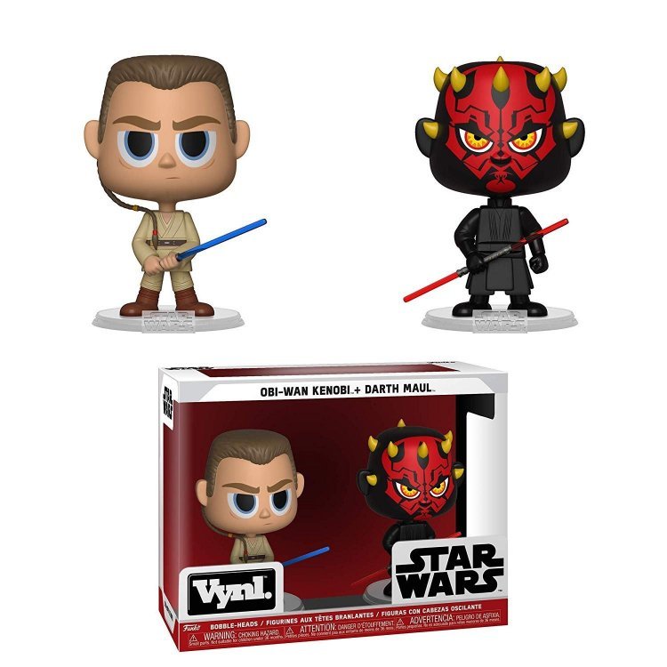 Фігурка Funko VYNL: Star Wars - Darth Maul and OBI Wan Kenobi