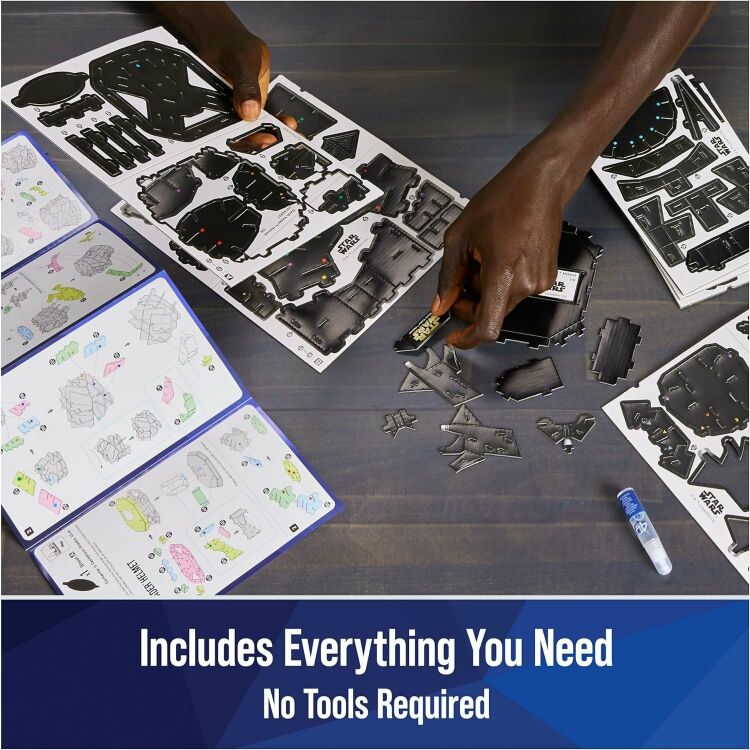 Пазл 4D Build Star Wars Darth Vader Helmet puzzle 3D картон Дарт Вейдер 83 шт.  Пазл 4D Build Star Wars Darth Vader Helmet puzzle 3D картон Дарт Вейдер 83 шт.