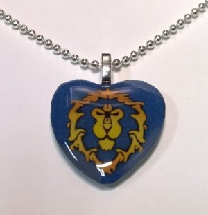 Брелок-сердце World of Warcraft Alliance