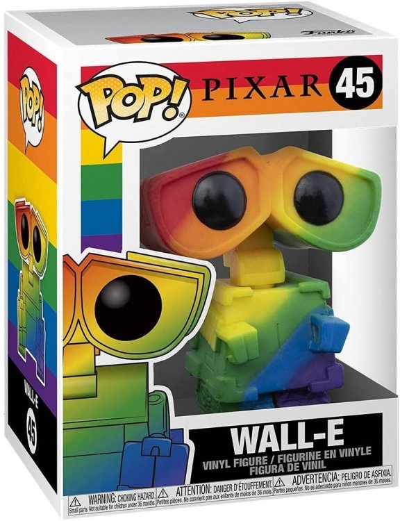Фигурка Funko Pop Disney: Pride Wall-E (Rainbow) ВАЛЛИ 45 Фигурка Funko Pop Disney: Pride Wall-E (Rainbow) ВАЛЛИ 45